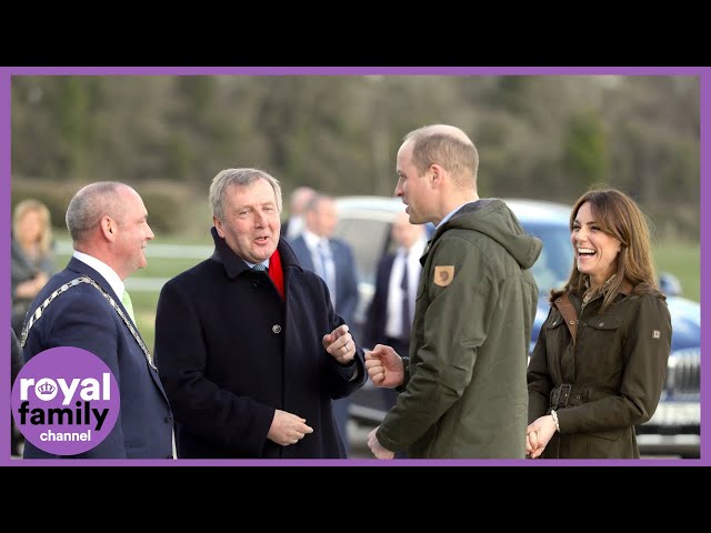 Prince William and Kate Visit Teagasc Research Farm