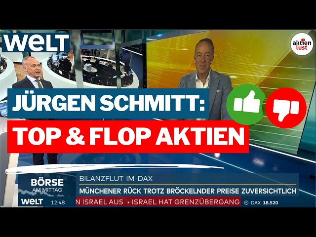 WELT.TV Aktien-Check mit Jürgen Schmitt: BVB, Siemens Energy,  Fresenius, BMW | Börse am Mittag