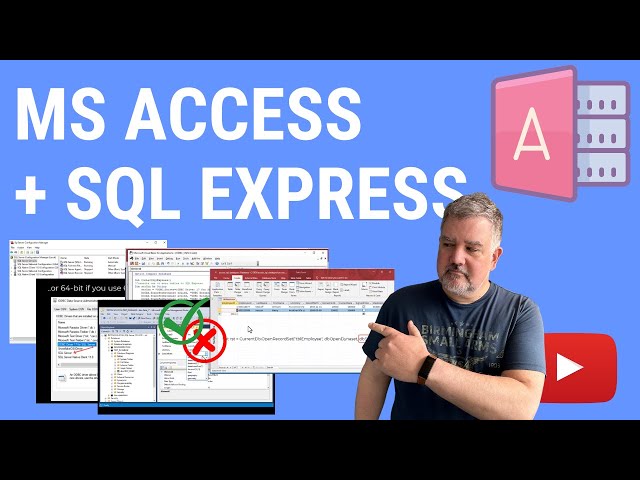 How to Design Tables in SQL Express for Use with MS Access