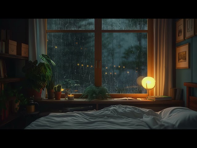 Study, Relax, Reduce Stress with Rain Sounds - For Insomnia, Study