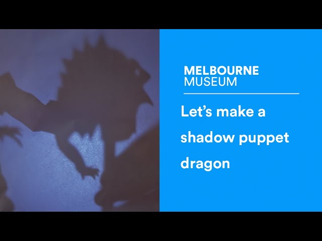 Let's make a shadow puppet dragon for Lunar New Year