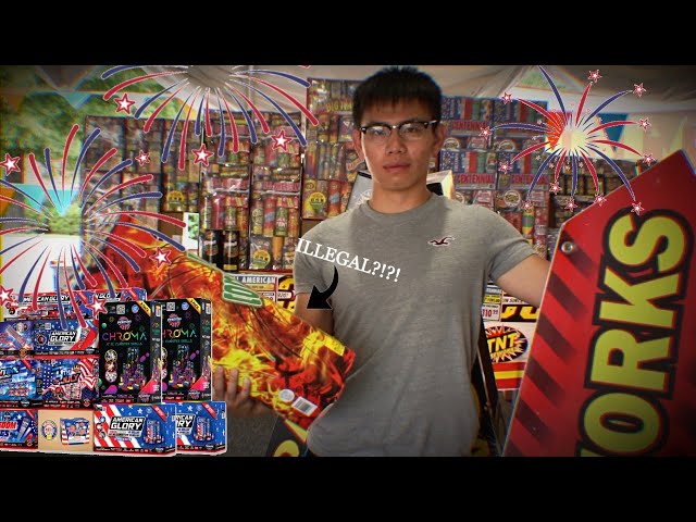 We operate a FIREWORKS tent | Vlog 1
