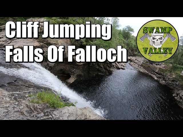 Cliff Jumping The Falls of Falloch - Scotland