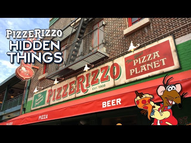 Hidden Things and Muppet History at PizzeRizzo in Hollywood Studios