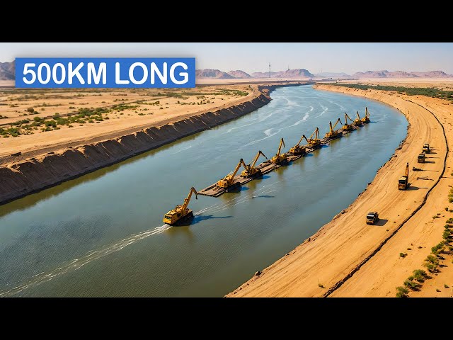 Pakistan Is Building A 500km Long Artificial River in The Desert!