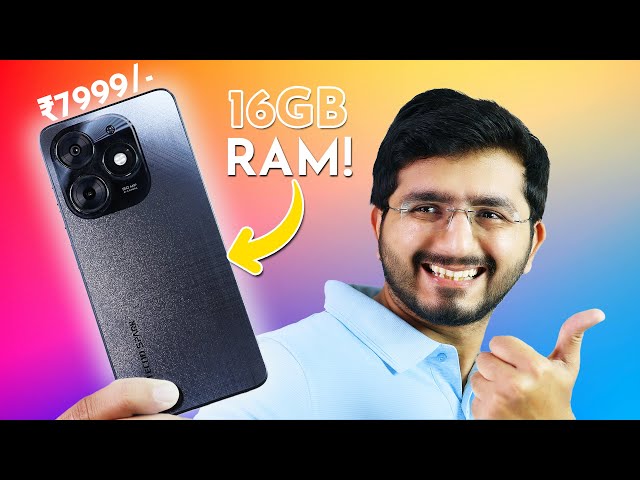 Tecno Spark 20C Review | Best Smartphone under ₹7999?