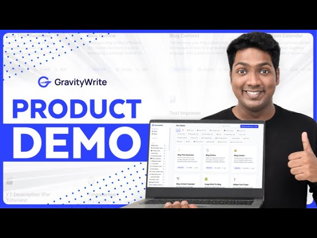 How to Use GravityWrite | Product Demo
