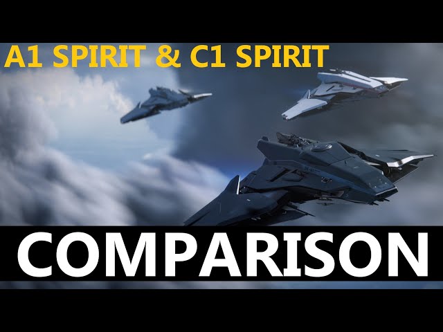 Star Citizen Comparisons - A1 Spirit & C1 Spirit
