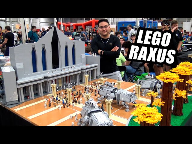 Giant LEGO Raxus from Star Wars: The Bad Batch