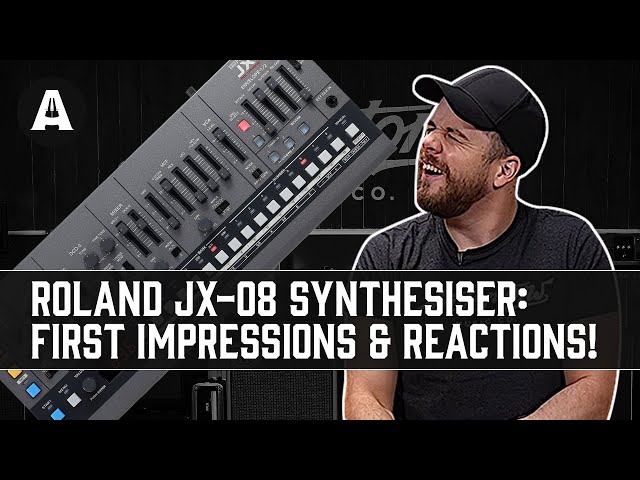 Roland Boutique JX-08 Synthesiser - First Impressions & Reactions!
