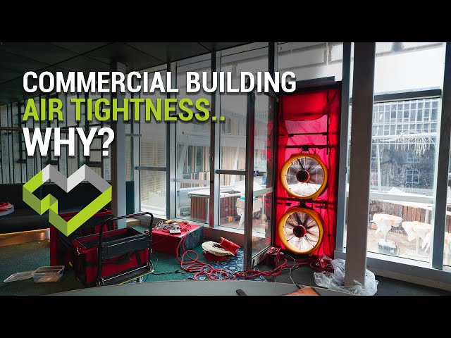 Higher energy costs - an opportunity for Commercial Building Air Tightness.