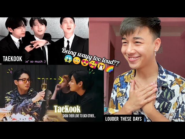 Taekook so "louder" these day ... 😭 | REACTION