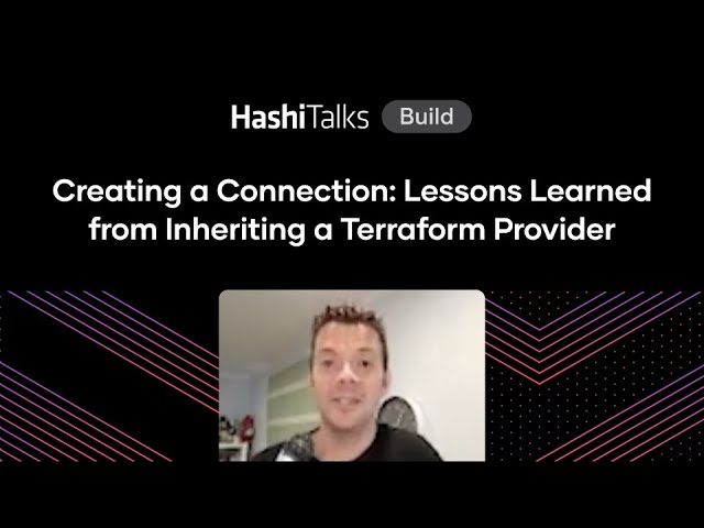 Creating a Connection: Lessons Learned from Inheriting a Terraform Provider
