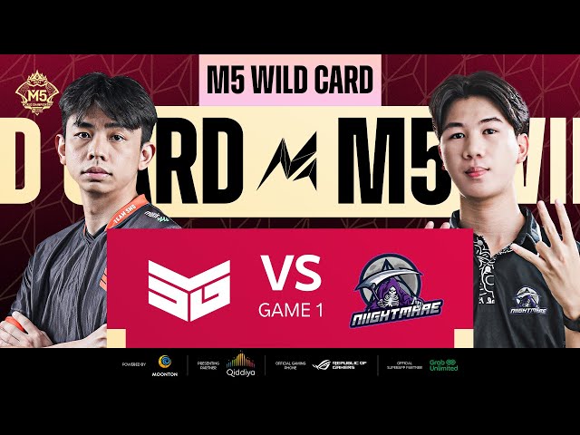 [ID] M5 Wild Card Hari 1 | TEAM SMG VS NIIGHTMARE ESPORTS | GAME 1