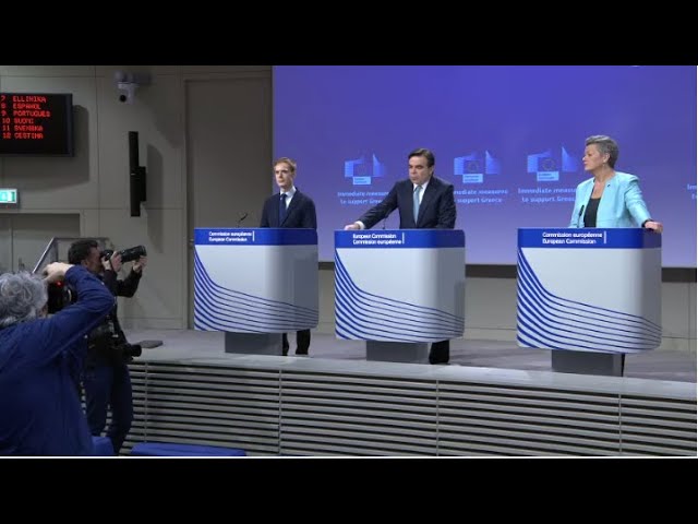 Press conference on immediate action to support Greece