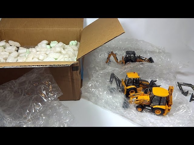 Unboxing Some New JCB Case & Volvo Backhoes!!!