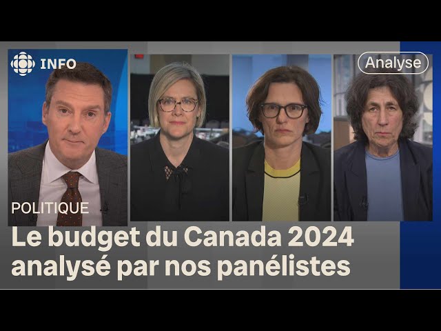 Panel politique : réactions au budget fédéral 2024