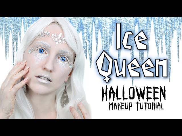 SCARY ICE QUEEN - Halloween Makeup Tutorial - Einfach & Schnell!