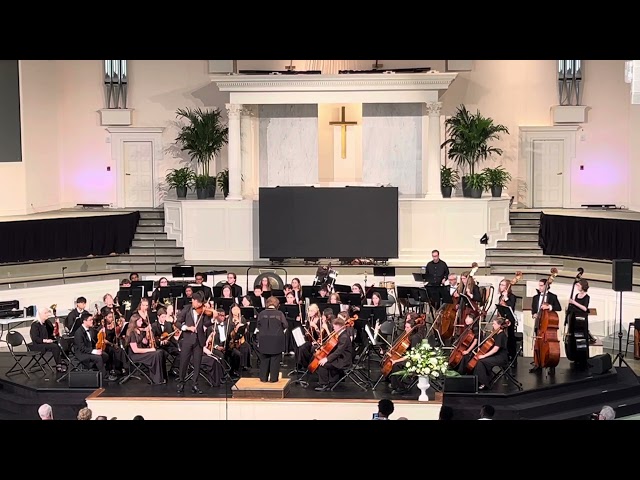 Mendelssohn Violin Concerto in E minor, OP 64 1st Mvt. performed by AYO (Soloist: Aiden Lee)