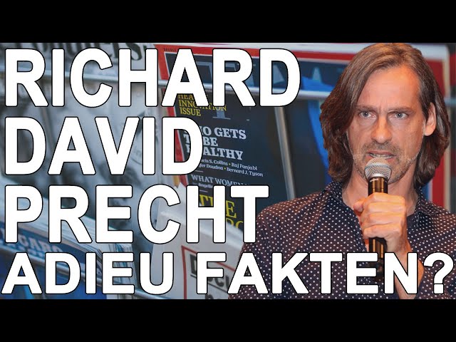 Richard David Precht – Adieu Fakten? – DAI Heidelberg