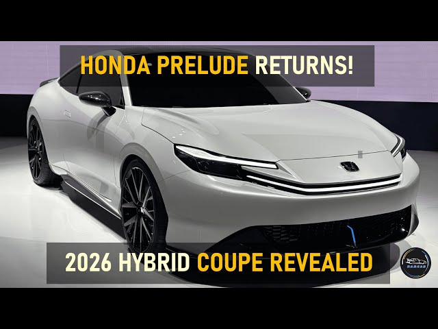 THE ALL-NEW 2026 HONDA PRELUDE CONCEPT: IS IT BACK FOR GOOD?