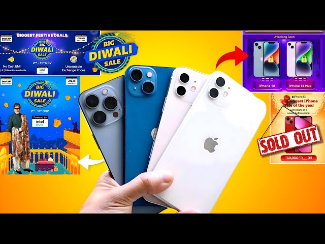 All iPhones Price in Flipkart Big Diwali Sale 2023 | iPhone Buying Guide | iPhone 14, iPhone 14 Plus