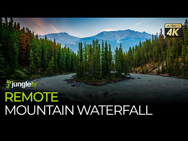 Remote Mountain Waterfall