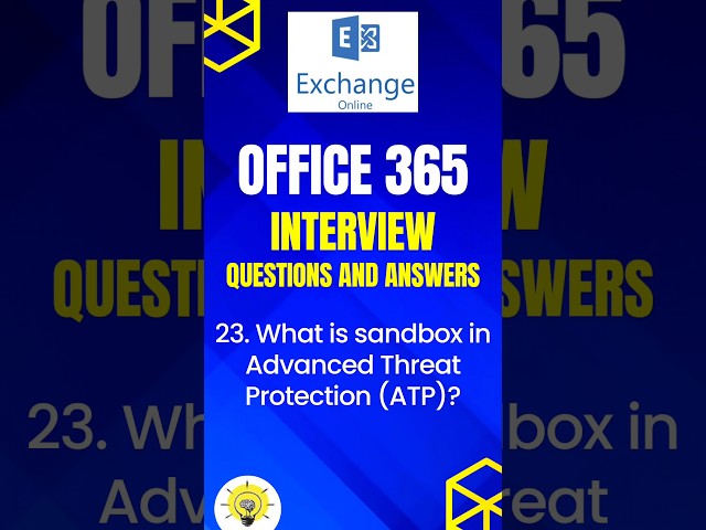 Interview questions and answers of Office 365 #shorts #interview #office365concepts #office365 #m365