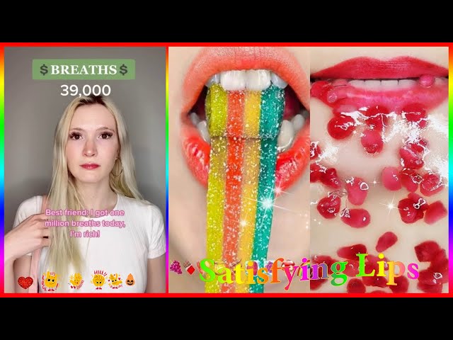 🌿 Satisfying Eating 🍉 Eating Lips ASMR | POVs @Brianna Guidryy Tiktok Compilations 2023 #104