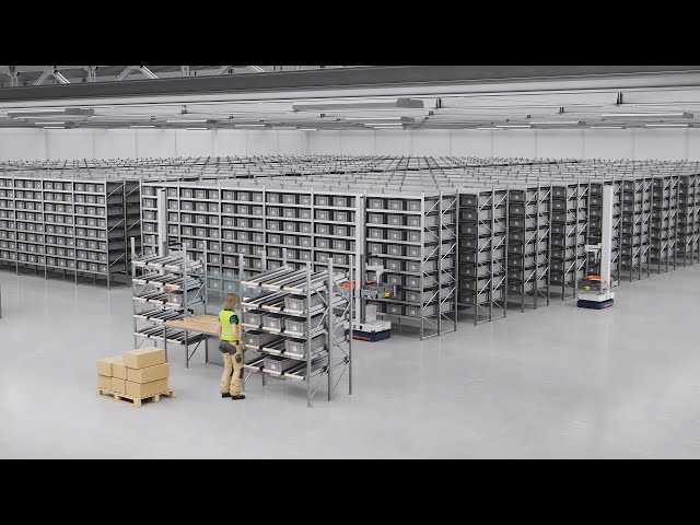 World’s most efficient warehouse automation solution for order picking and fulfillment | Brightpick