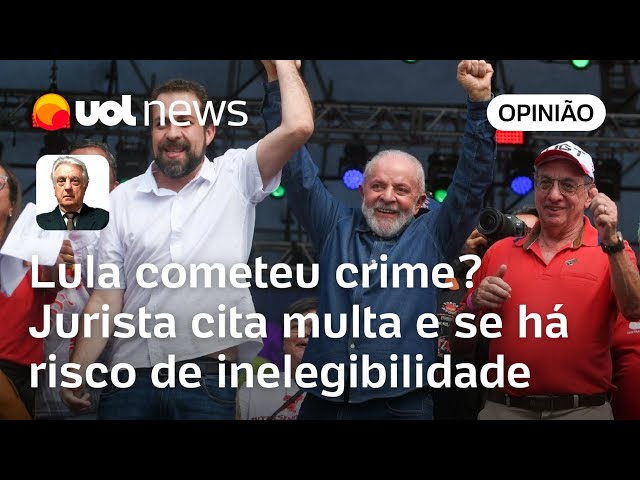 Lula cometeu crime eleitoral? Jurista diz que presidente 'atacou a Lei' ao pedir voto para Boulos