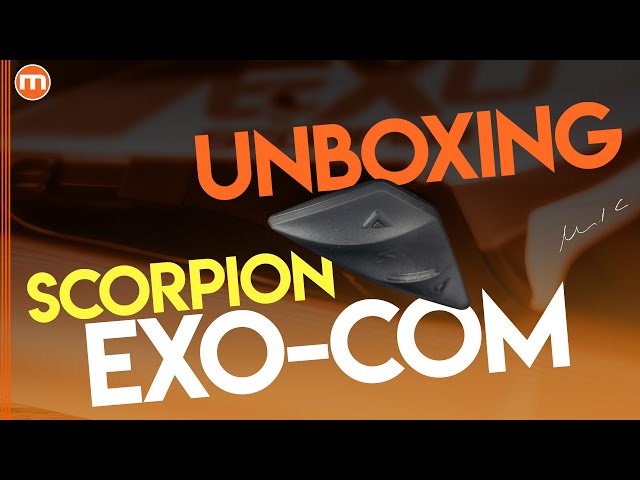 Scorpion EXO-COM | L'unboxing video dell'interfono Bluetooth | 4K