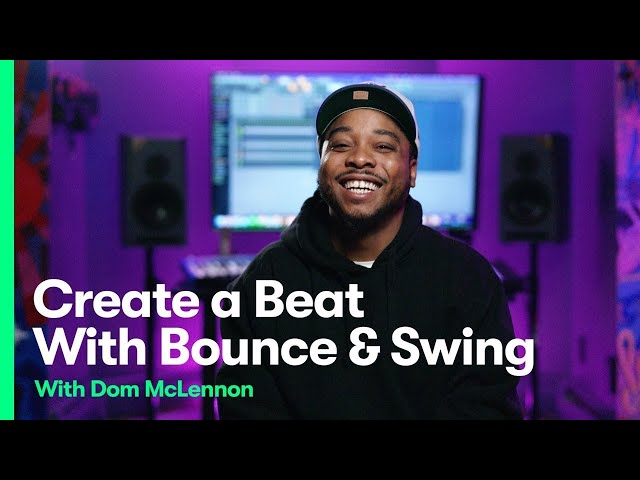 Groove Theory Make a Beat with Bounce and Swing