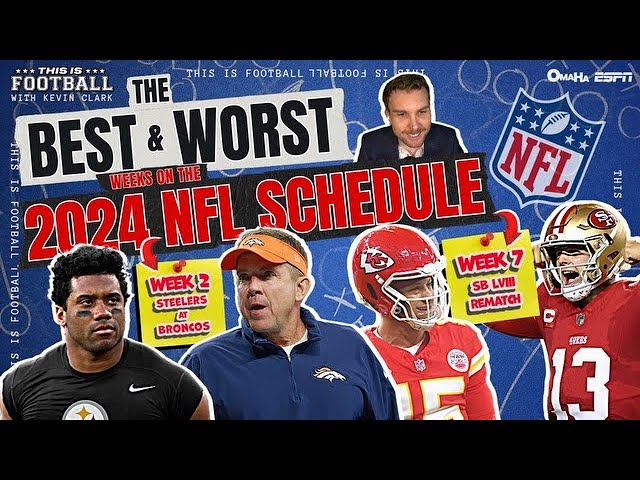 BEST & WORST weeks of the 2024 NFL schedule | This Is Football