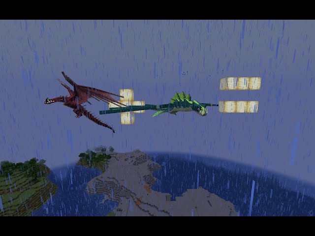 Nimbus Drake (Minecraft: Epic Fight Mod / BrutalBosses + MowziesMobs)