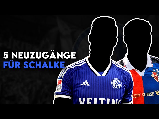 FC Schalke 04: 5 Transfers für den Angriff auf die 2. Liga mit einem verjüngten Kader!