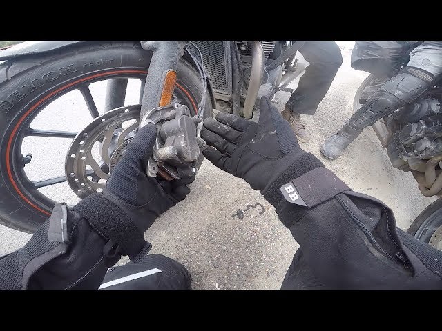 TRIUMPH BRAKES CAME OFF WHILE RIDING