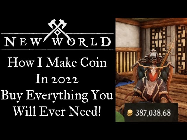 New World Easy Gold Making Methods I use! Never Be Broke Again!