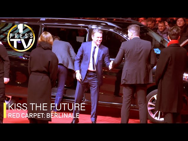 Matt Damon |  World premiere |  Kiss the future |  Berlinale 2023