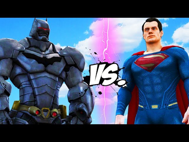 BATMAN ARMORED VS SUPERMAN - EPIC BATTLE