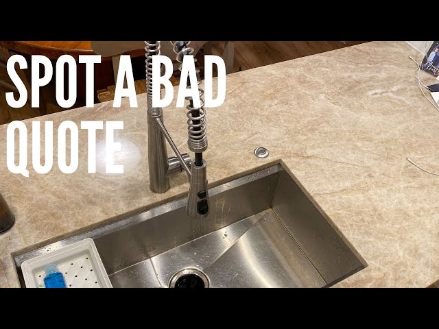What Should a Plumber Charge? | How to Spot a Bad Quote and Examples of Good Quotes