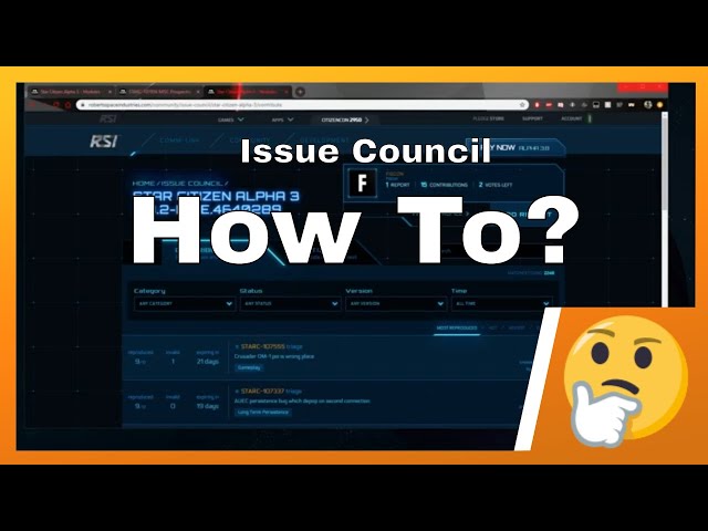 Issue Council | Submitting a Reproduction