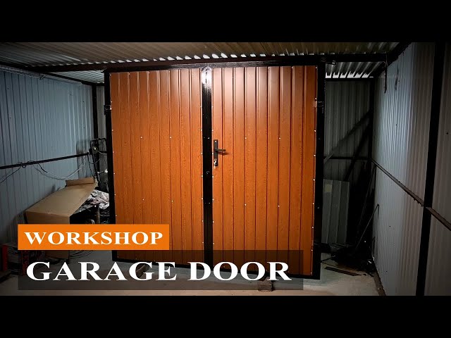 How to make a garage door - Workshop gate