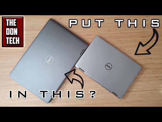 Can You Put A Small Laptop Into A Bigger One? | The Don Tech Laptop Repair Science Experiment