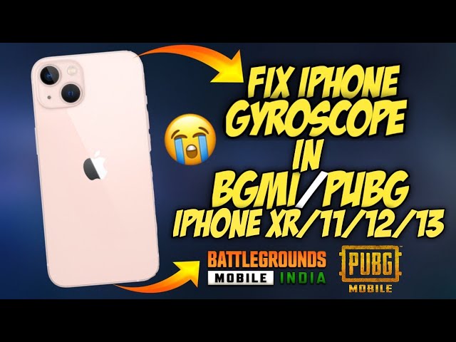 🔥FIXED iPhone Gyroscope 100% in BGMI PUBGM | Gyroscope Not Working Problem Solved