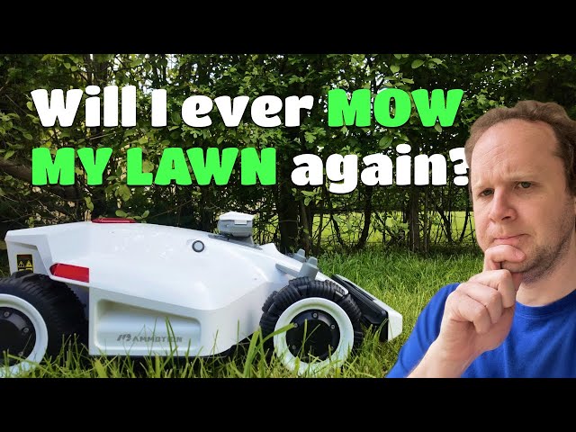 No more mowing? Unboxing and setting up my robot lawn mower!