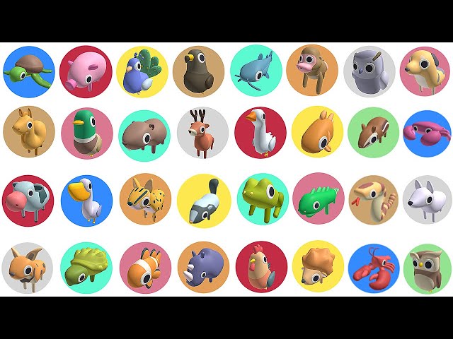 FIND the ANIMALS *How To Get ALL 70 Animals and Badges* Roblox