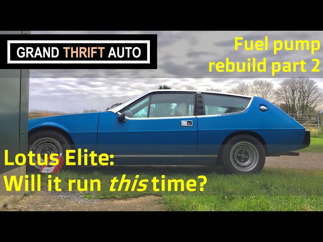 Lotus Elite fuel pump repair - part 2