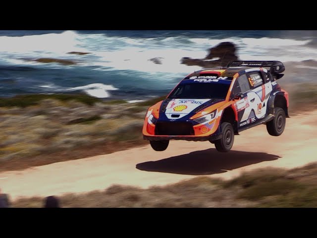 WRC Rally Italia Sardegna 2024 - FLAT OUT AND JUMPS