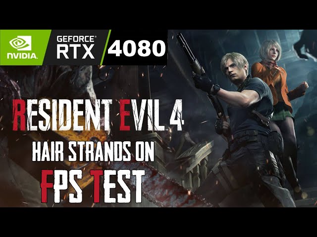 Resident Evil 4 Remake - GIGABYTE GEFORCE RTX 4080 Eagle OC 16GB 4K Framerate & Performance Test